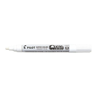 Merkepenn PILOT SC-M hvit