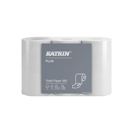 Toalettpapir KATRIN Plus 360 2L 50m(6)