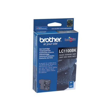 Blekk BROTHER LC1100BK sort