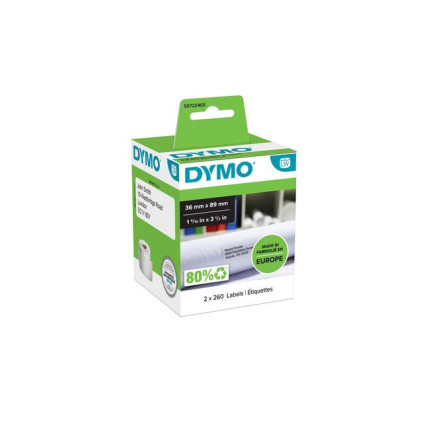 Etikett DYMO adresse 89x36mm (2x260)