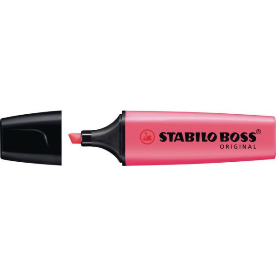 Tekstmarker STABILO Boss rosa