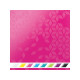 Strikkmappe LEITZ Wow A4 kartong rosa