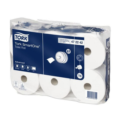 Toalettpapir TORK Smart 2L T8 207m (6)