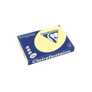 Kopipapir TROPHEE A3 80g gul  (500)