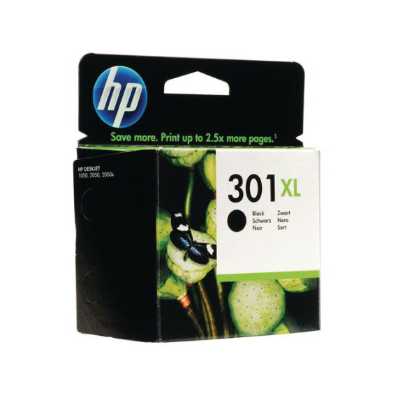 Blekk HP 301XL CH563EE sort