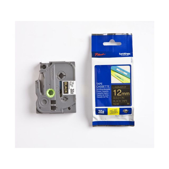 Tape BROTHER TZe-334 12mmx8m gull/sort