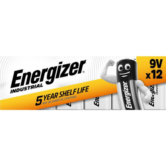 Batteri ENERGIZER Industri 9V (12)