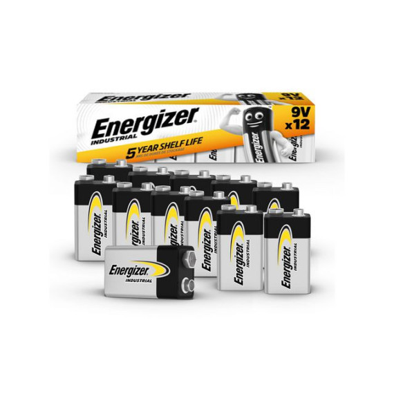Batteri ENERGIZER Industri 9V (12)