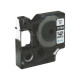 Tape DYMO D1 permanent 9mmx5,5m hvit