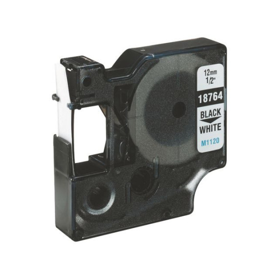 Tape DYMO D1 permanent 9mmx5,5m hvit