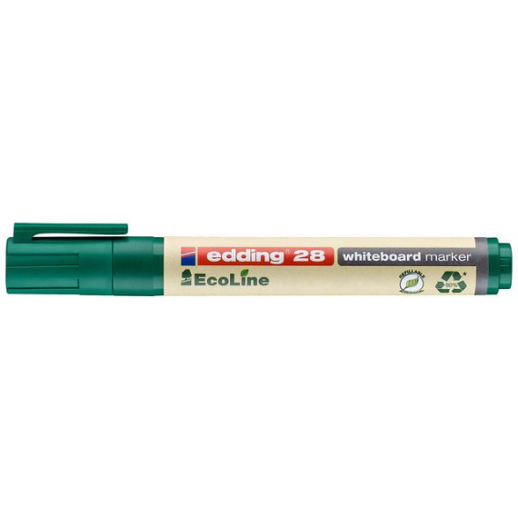 Whiteboardpenn EDDING 28 EcoLine grønn