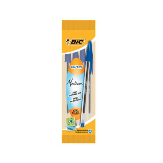 Kulepenn BIC Cristal M blå (4)