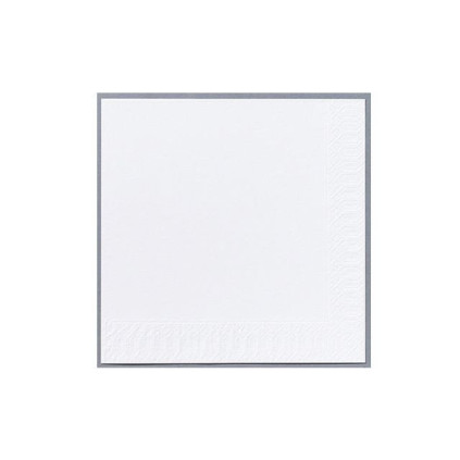 Serviett DUNI 3L 40cm hvit (125)