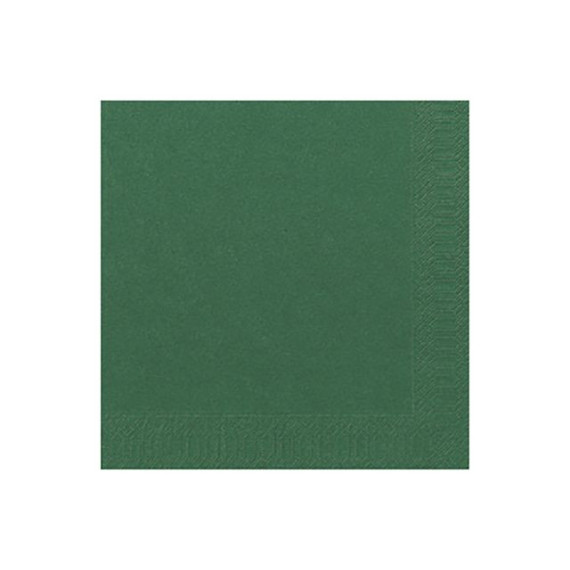Serviett DUNI 3L 33cm mørk grønn (125)