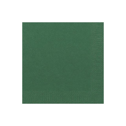 Serviett DUNI 3L 33cm mørk grønn (125)
