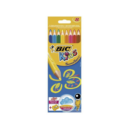 Fargeblyant BIC Supersoft (8)