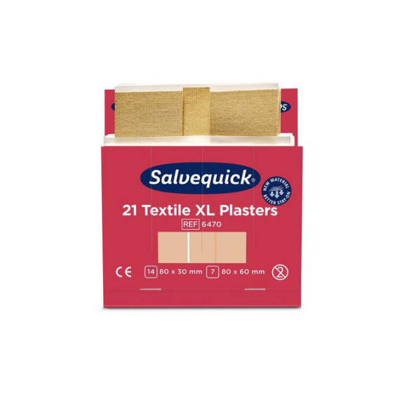 Plaster SALVEQUICK tekstil XL refill(21)