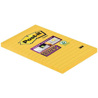 Notatblokk POST-IT SS 102x152 linjer gul