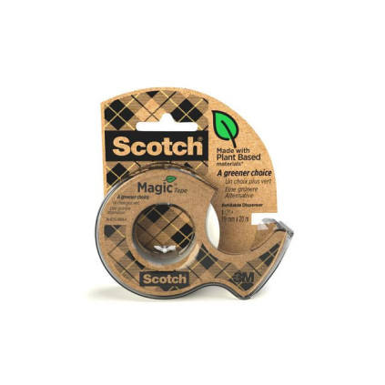 Tape SCOTCH Magic 19x20m + 1 dispenser