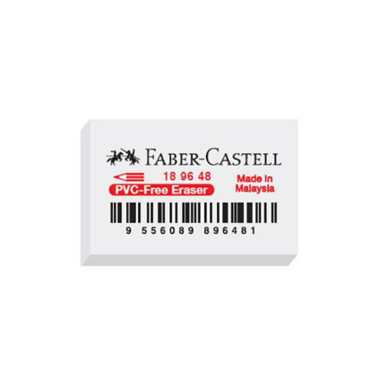 Viskelær FABER CASTELL 7096PVC fri (48)