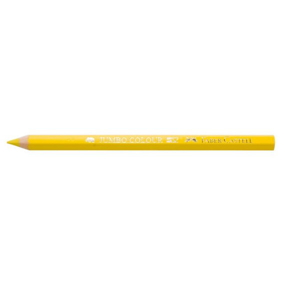 Fargeblyant FABER-CASTELL Jumbo gul (12)
