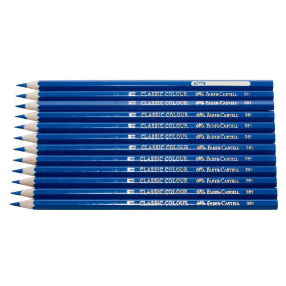 Fargeblyant FABER-CASTELL std. mblå(12)