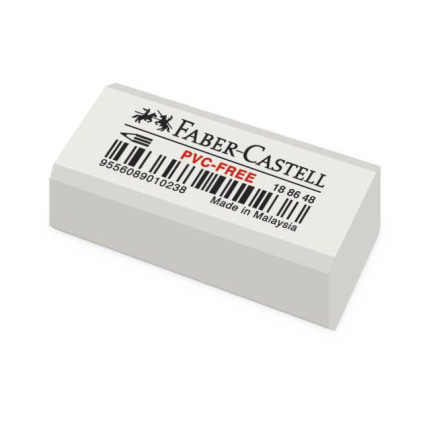 Viskelær FABER CASTELL 188648PVC fri(48)