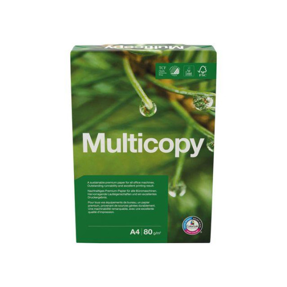 Kopipapir Multicopy A4 80g Hel Pall
