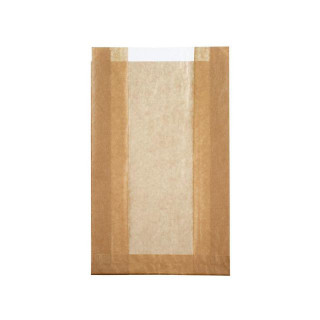 Bakerpose vindu 210/80x340mm brun (1000)