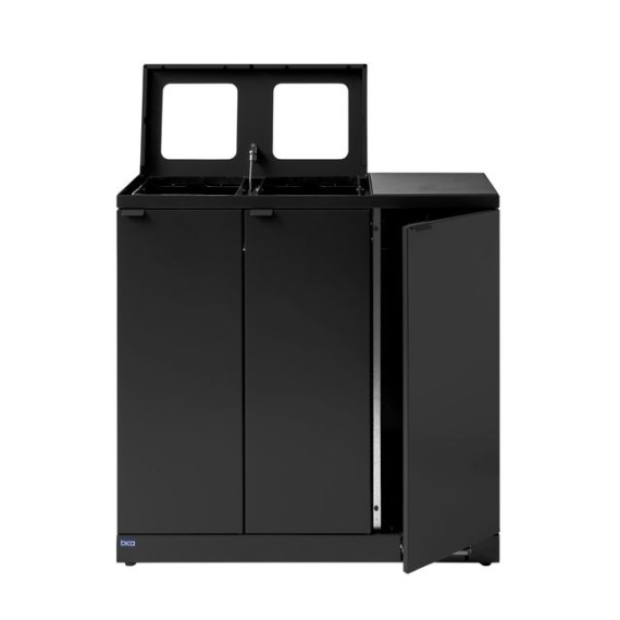 Avfallsbeholder BICA 973 3x65L Antr