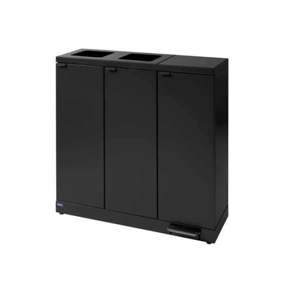 Avfallsbeholder BICA 973 3x65L Antr