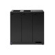 Avfallsbeholder BICA 973 3x65L Antr