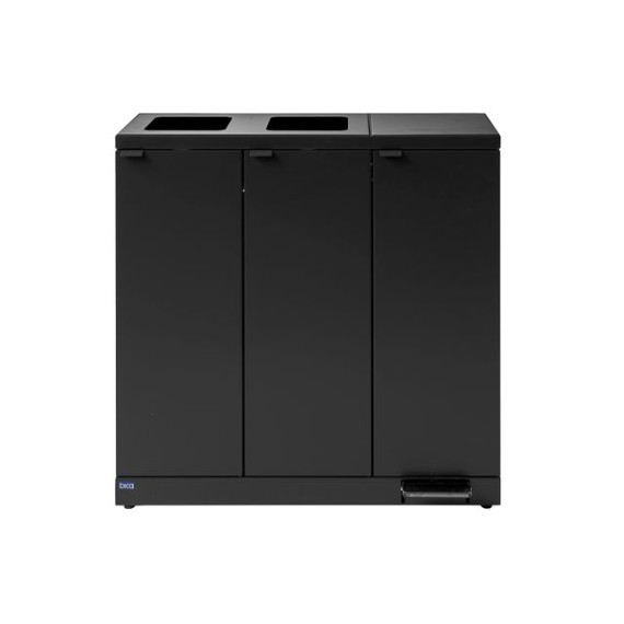 Avfallsbeholder BICA 973 3x65L Antr