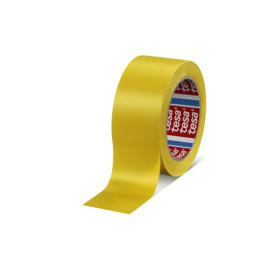 Tape TESA PVC gulv/varsel gul