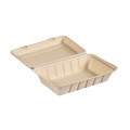 Varmmatboks DUNI 850ml bagasse brun (50)