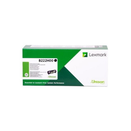 Toner LEXMARK B222H00 Sort