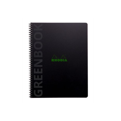 Notatbok RHODIA Active GreenBook A4+ 90g