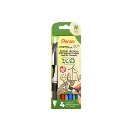 Geleroller PENTEL EnerGel recycology (4)