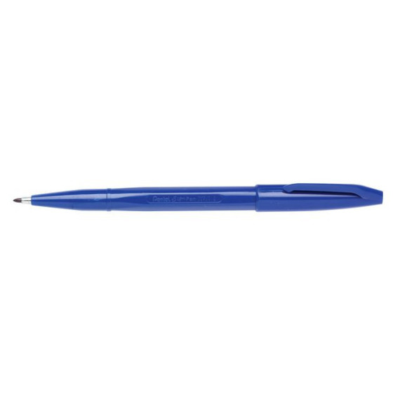 Fiberpenn PENTEL S520 sign pen blå