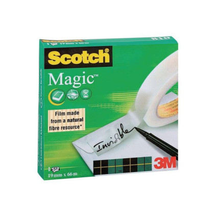 Disktape SCOTCH Magic 810 19mmx66m