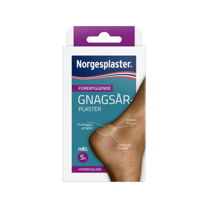 Plaster NORGESPLASTER gnagsår hæl (5)
