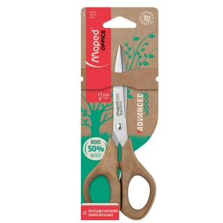 Saks MAPED 17cm symmetrisk wood