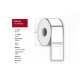 Termo etikett 57x32mm (2100)