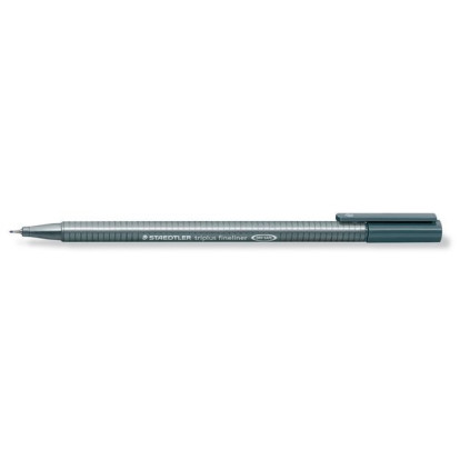 Fiberpenn STAEDTLER 0,3mm grå