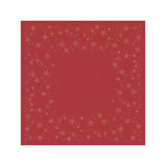 Duk DUNICEL 84x84cm Star Shine Rød(20)