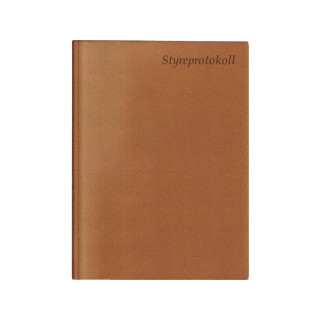 Styreprotokoll 120 blad brun
