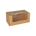 Kakeeske 22x12x10cm m/lokk vindu (25)