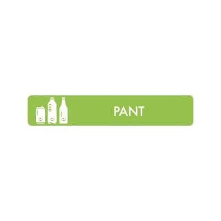 Kildesorteringsmagnet Pant 16x3cm