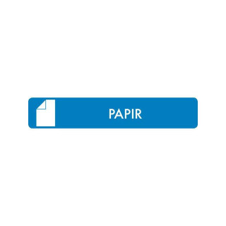 Kildesorteringsmagnet Papir 16x3cm