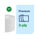 Toalettpapir TORK Prem 3L T7 63,2m (18)